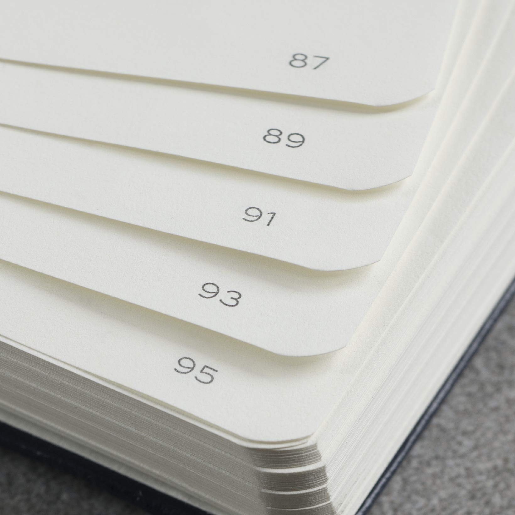 LEUCHTTURM1917 - Notebook Hardcover Master Classic A4+ - 235 Numbered Pages for Writing and Journaling (Navy, Plain) - Image 3